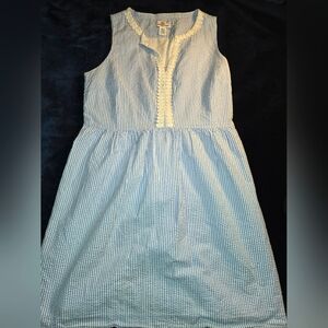 Vineyard Vines Seersucker Dress. Girls Size 12